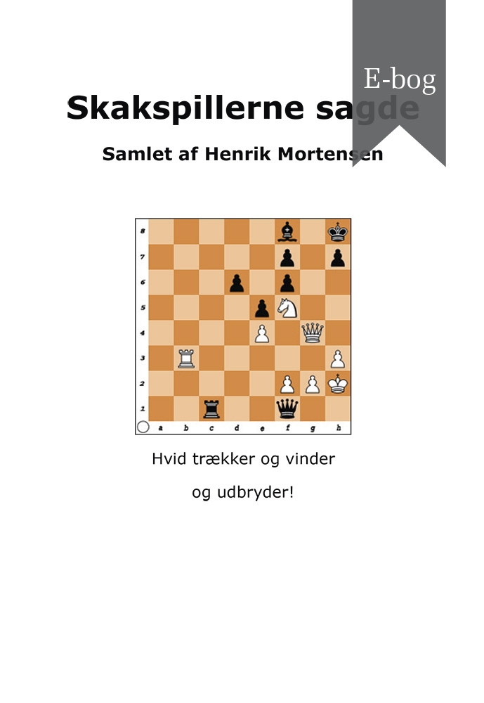 Skakspillerne sagde - ebog